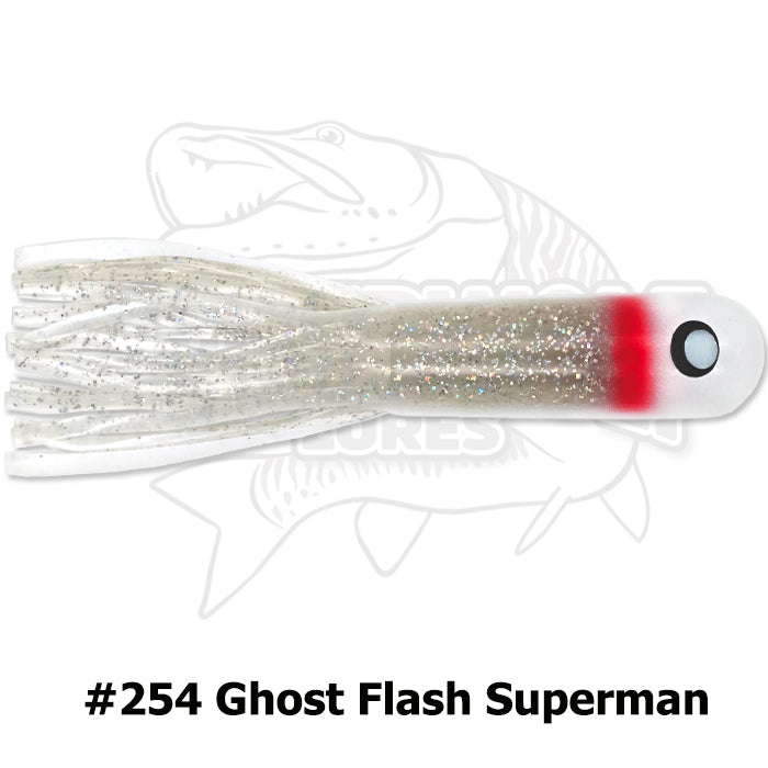 Fat Magnum Gator Tubes 10" & 12" Rigged