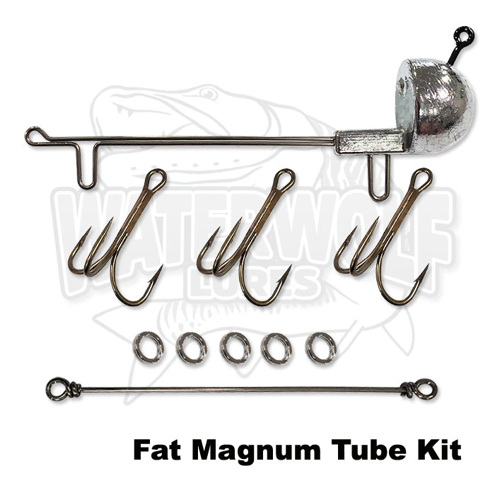 Jig Heads - 10" & 12" Fat Magnum Tubes