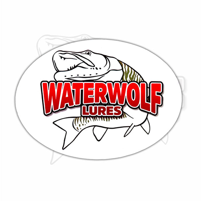 Water Wolf Stickers